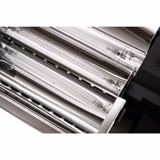 Hortigo Best Field, lámpara de cultivo Golden King de doble extremo de 1000W, aluminio Vega 98%, igual que Dimlux para invernadero/hidroponía